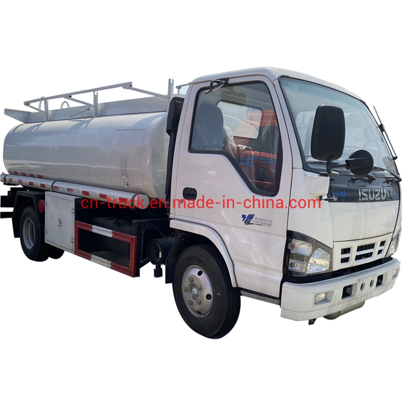 Japanese Brand New 4000L 5000L 6000L Petrol Oil Tanker Refilling Truck Fuel Tank Truck